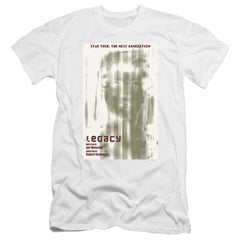 Star Trek TNG Season 4 Episode 6 Men's Ultra-Soft 30/1 Cotton Slim Short-Sleeve T-Shirt