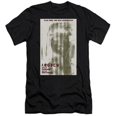 Star Trek TNG Season 4 Episode 6 Men's Ultra-Soft 30/1 Cotton Slim Short-Sleeve T-Shirt