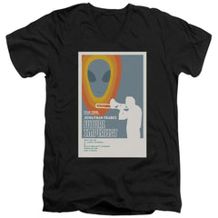 Star Trek TNG Season 4 Episode 8 Men's 30/1 Cotton Slim V-Neck T-Shirt