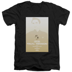 Star Trek TNG Season 4 Episode 9 Men's 30/1 Cotton Slim V-Neck T-Shirt