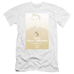 Star Trek TNG Season 4 Episode 9 Men's Ultra-Soft 30/1 Cotton Slim Short-Sleeve T-Shirt