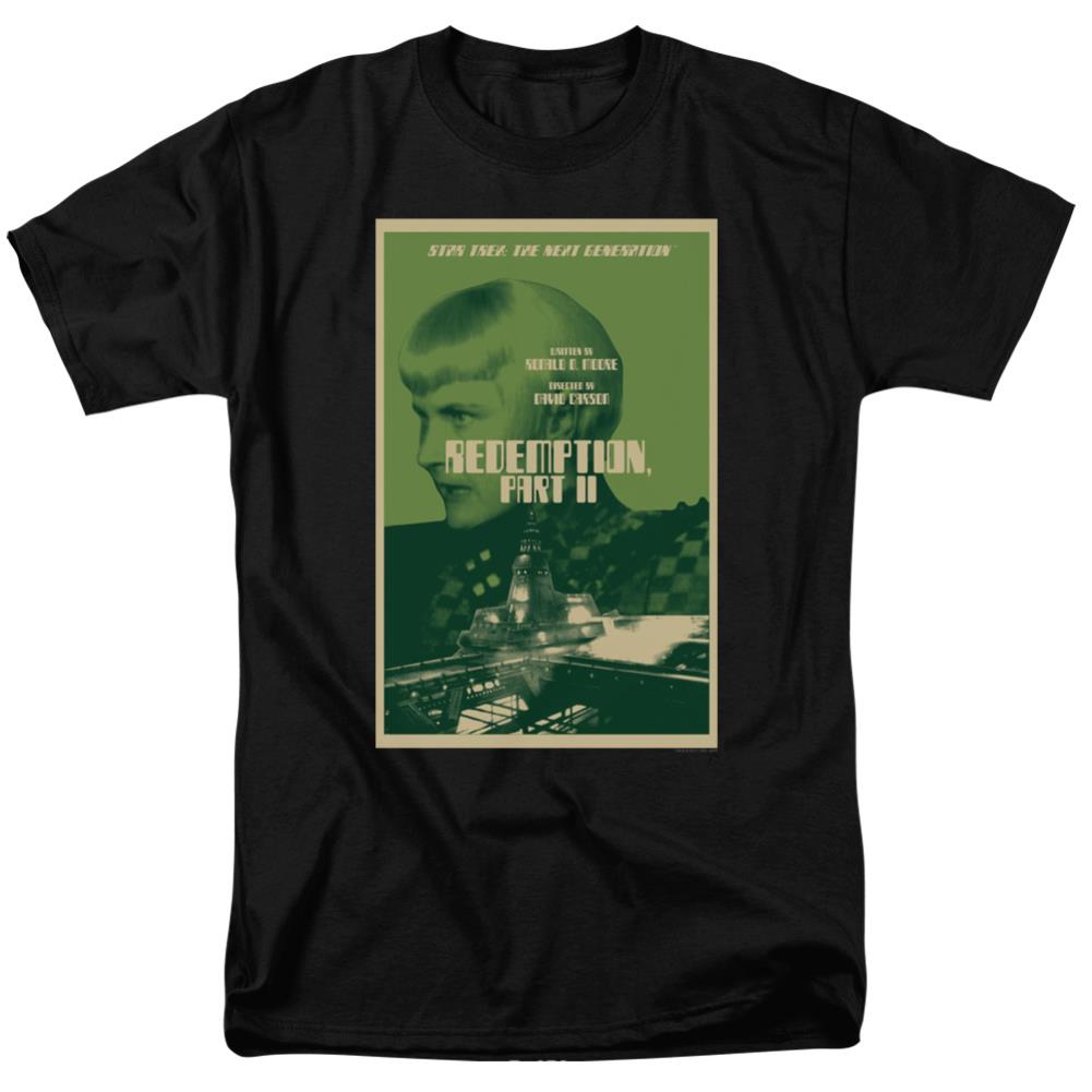 Star Trek TNG Season 5 Episode 1 Men's 18/1 Cotton Short-Sleeve T-Shirt