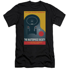 Star Trek TNG Season 5 Episode 13 Men's Ultra-Soft 30/1 Cotton Slim Short-Sleeve T-Shirt
