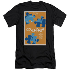 Star Trek TNG Season 5 Episode 14 Men's Ultra-Soft 30/1 Cotton Slim Short-Sleeve T-Shirt