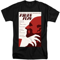 Star Trek TNG Season 5 Episode 15 Men's 18/1 Tall Cotton Short-Sleeve T-Shirt