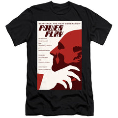 Star Trek TNG Season 5 Episode 15 Men's Ultra-Soft 30/1 Cotton Slim Short-Sleeve T-Shirt