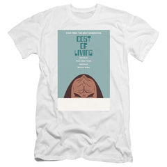 Star Trek TNG Season 5 Episode 20 Men's Ultra-Soft 30/1 Cotton Slim Short-Sleeve T-Shirt