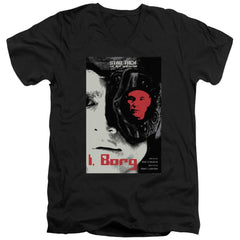 Star Trek TNG Season 5 Episode 23 Men's 30/1 Cotton Slim V-Neck T-Shirt