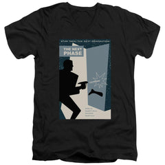 Star Trek TNG Season 5 Episode 24 Men's 30/1 Cotton Slim V-Neck T-Shirt