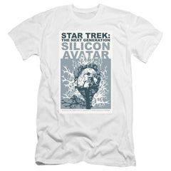 Star Trek TNG Season 5 Episode 4 Men's Ultra-Soft 30/1 Cotton Slim Short-Sleeve T-Shirt