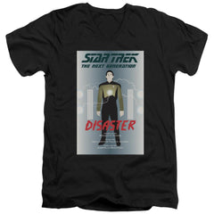 Star Trek TNG Season 5 Episode 5 Men's 30/1 Cotton Slim V-Neck T-Shirt