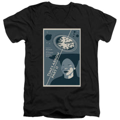 Star Trek TNG Season 6 Episode 1 Men's 30/1 Cotton Slim V-Neck T-Shirt