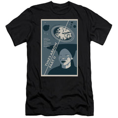 Star Trek TNG Season 6 Episode 1 Men's Ultra-Soft 30/1 Cotton Slim Short-Sleeve T-Shirt