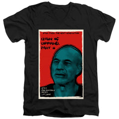 Star Trek TNG Season 6 Episode 11 Men's 30/1 Cotton Slim V-Neck T-Shirt