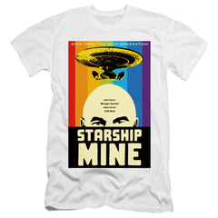 Star Trek TNG Season 6 Episode 18 Men's Ultra-Soft 30/1 Cotton Slim Short-Sleeve T-Shirt