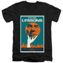 Star Trek TNG Season 6 Episode 19 Men's 30/1 Cotton Slim V-Neck T-Shirt