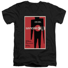 Star Trek TNG Season 6 Episode 22 Men's 30/1 Cotton Slim V-Neck T-Shirt