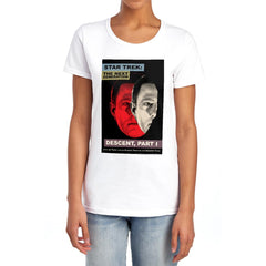 Star Trek TNG Season 6 Episode 26 Women's 18/1 Cotton Short-Sleeve T-Shirt