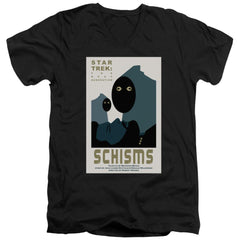 Star Trek TNG Season 6 Episode 5 Men's 30/1 Cotton Slim V-Neck T-Shirt