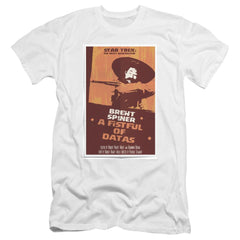 Star Trek TNG Season 6 Episode 8 Men's Ultra-Soft 30/1 Cotton Slim Short-Sleeve T-Shirt