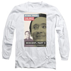 Star Trek TNG Season 7 Episode 1 Men's 18/1 Cotton Long-Sleeve T-Shirt