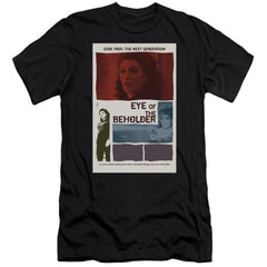 Star Trek TNG Season 7 Episode 18 Men's Ultra-Soft 30/1 Cotton Slim Short-Sleeve T-Shirt
