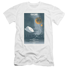 Star Trek TNG Season 7 Episode 2 Men's Ultra-Soft 30/1 Cotton Slim Short-Sleeve T-Shirt