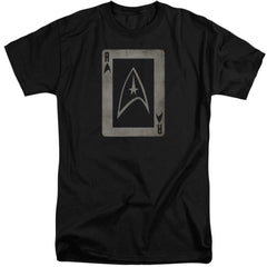 Star Trek TOS Ace Men's 18/1 Tall Cotton Short-Sleeve T-Shirt
