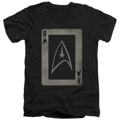 Star Trek TOS Ace Men's 30/1 Cotton Slim V-Neck T-Shirt
