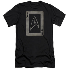 Star Trek TOS Ace Men's Ultra-Soft 30/1 Cotton Slim Short-Sleeve T-Shirt