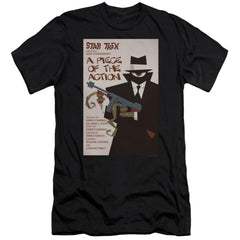 Star Trek TOS Episode 46 Men's Ultra-Soft 30/1 Cotton Slim Short-Sleeve T-Shirt