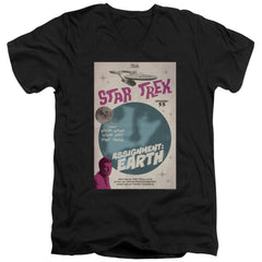 Star Trek TOS Episode 55 Men's 30/1 Cotton Slim V-Neck T-Shirt