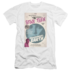 Star Trek TOS Episode 55 Men's Ultra-Soft 30/1 Cotton Slim Short-Sleeve T-Shirt