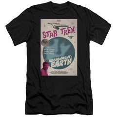 Star Trek TOS Episode 55 Men's Ultra-Soft 30/1 Cotton Slim Short-Sleeve T-Shirt