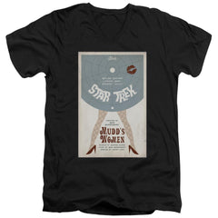 Star Trek TOS Episode 6 Men's 30/1 Cotton Slim V-Neck T-Shirt