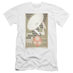 Star Trek TOS Episode 72 Men's Ultra-Soft 30/1 Cotton Slim Short-Sleeve T-Shirt