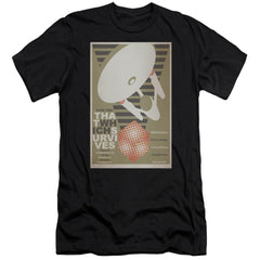 Star Trek TOS Episode 72 Men's Ultra-Soft 30/1 Cotton Slim Short-Sleeve T-Shirt