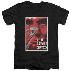 Star Trek TOS Episode 77 Men's 30/1 Cotton Slim V-Neck T-Shirt