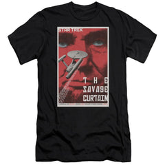 Star Trek TOS Episode 77 Men's Ultra-Soft 30/1 Cotton Slim Short-Sleeve T-Shirt