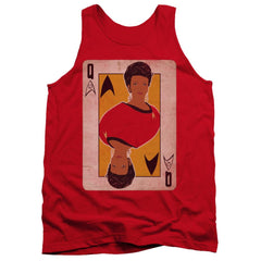 Star Trek TOS Queen Men's 18/1 Cotton Tank Top