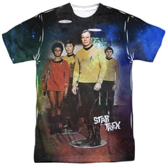 Star Trek Transport Men's Regular Fit Polyester Short-Sleeve T-Shirt