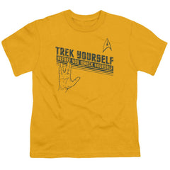 Star Trek Trek Yourself Youth 18/1 100% Cotton Short-Sleeve T-Shirt