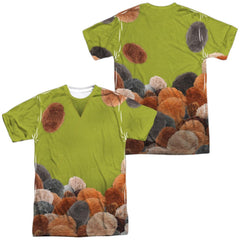 Star Trek Tribble Trek (Front/Back Print) Men's Regular Fit Polyester Short-Sleeve T-Shirt