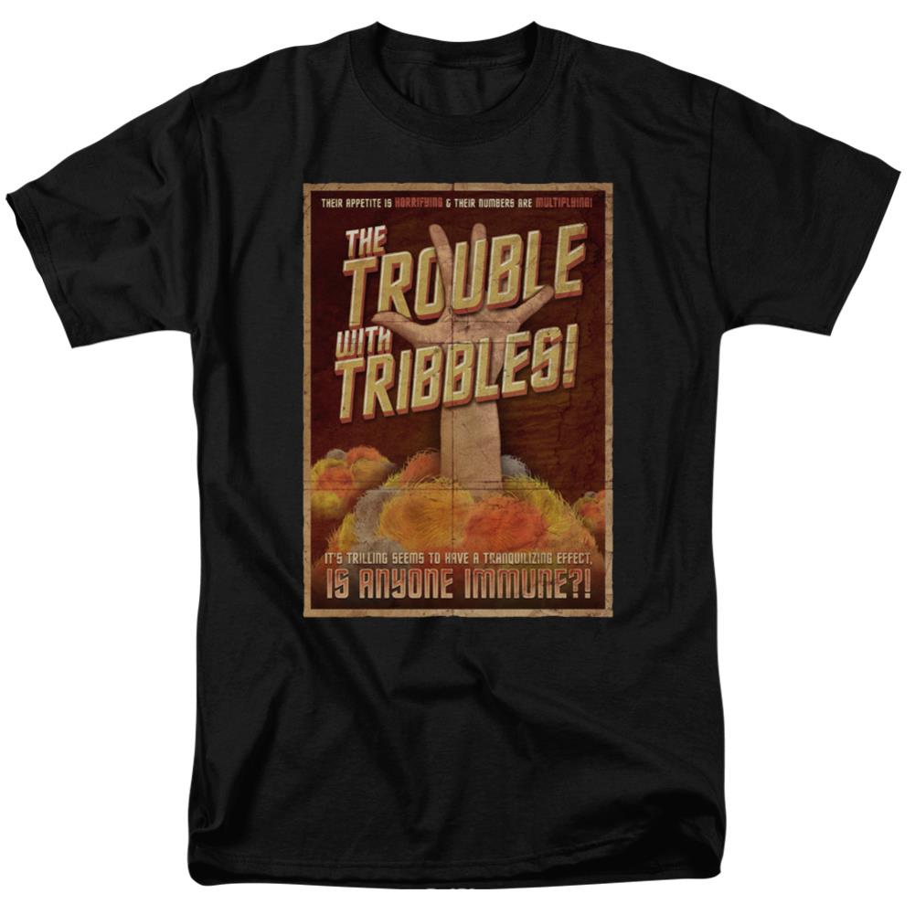 Star Trek Tribbles: The Movie Men's 18/1 Cotton Short-Sleeve T-Shirt
