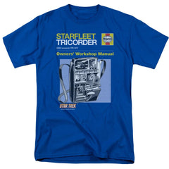 Star Trek Tricorder Manual Men's 18/1 Cotton Short-Sleeve T-Shirt