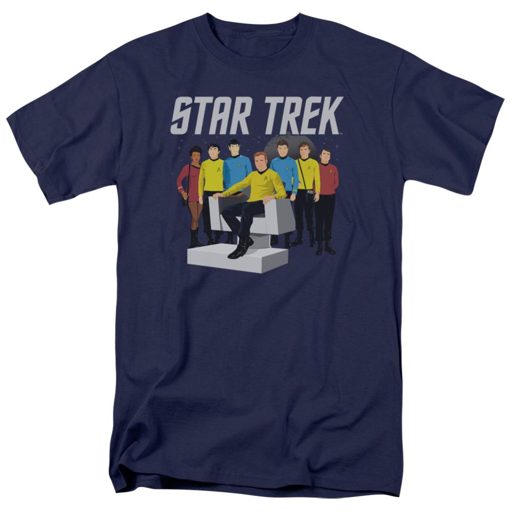 Star Trek Vector Crew Men's 18/1 Cotton Short-Sleeve T-Shirt