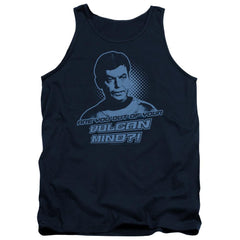 Star Trek Vulcan Mind Men's 18/1 Cotton Tank Top