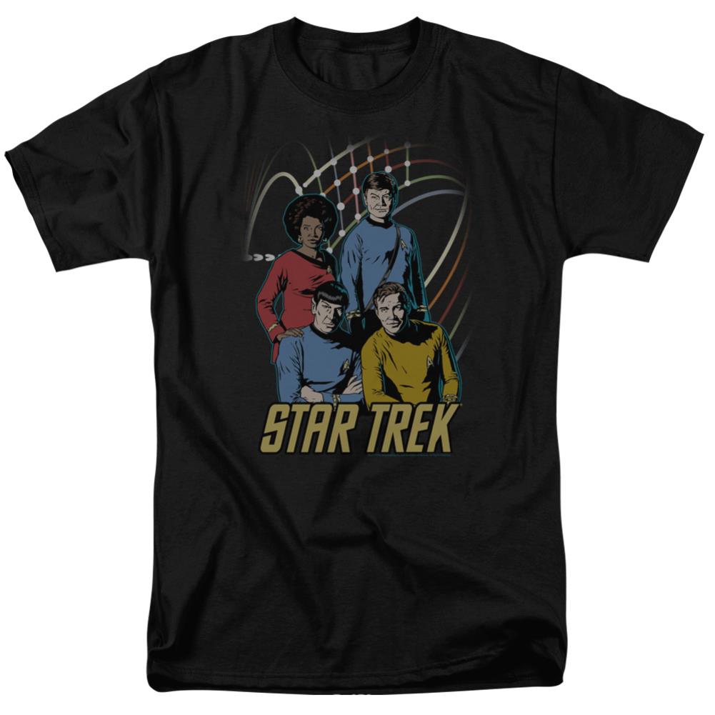 Star Trek Warp Factor 4 Men's 18/1 Cotton Short-Sleeve T-Shirt