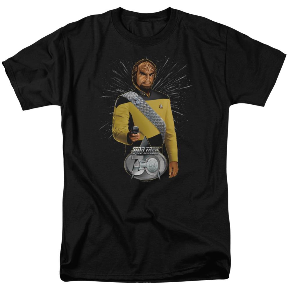 Star Trek Worf 30 Men's 18/1 Cotton Short-Sleeve T-Shirt