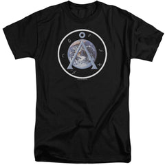 Stargate SG-1 Earth Emblem Men's 18/1 Tall Cotton Short-Sleeve T-Shirt